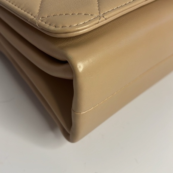 CHANEL Pearl Boy Chain Pink Mini Flap Bag - Picture 7 of 16